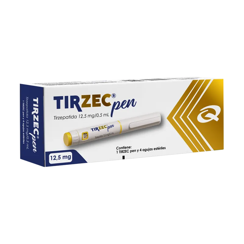 Tirzec Pen Tirzepatida 12,5 mg/0,5 ml - Cont. 1 Unidad