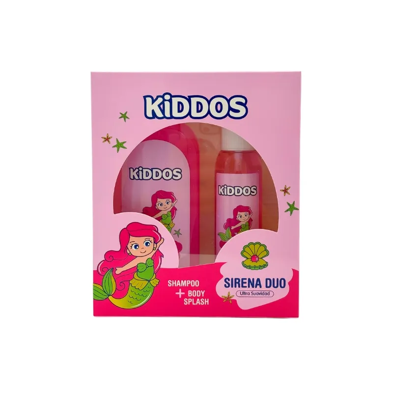 estuche niñas sirena duo kiddos