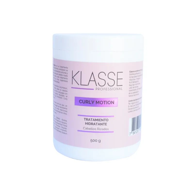 Tratamiento Hiadratante Curly Motion Klasse - Cont. 500gr
