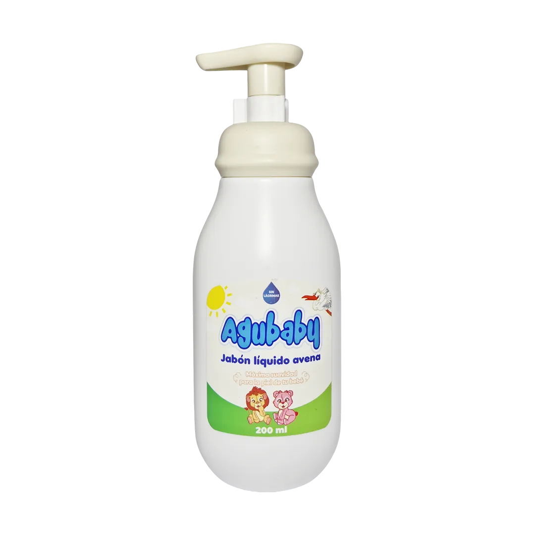 Jabón Liquido de Avena Agubaby - Cont.200 ml