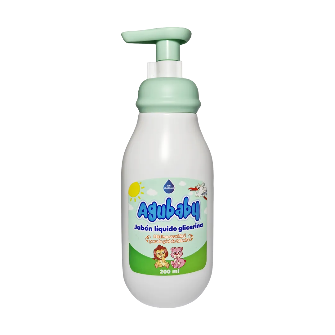 Jabón Líquido Glicerina Agubaby - Cont. 200 ml