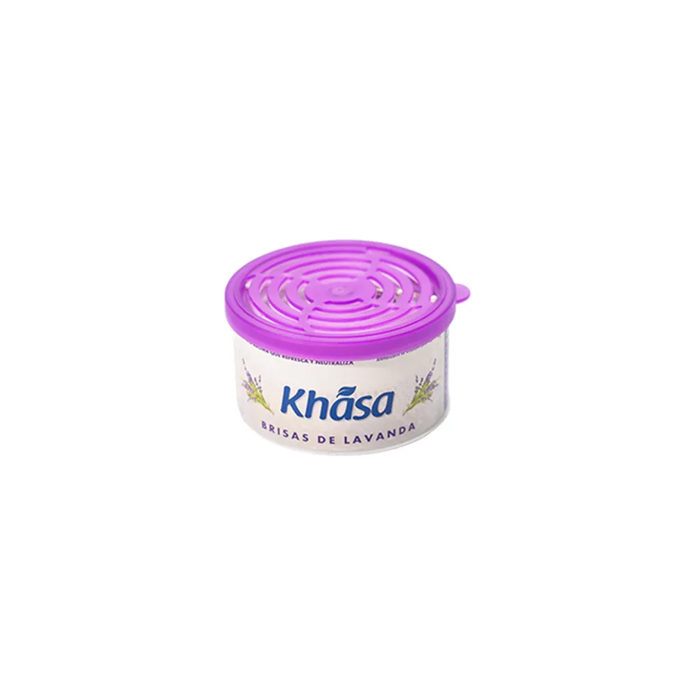 Desodorante de Ambiente Gel Brisas de Lavanda Khasa - Cont.70 gr