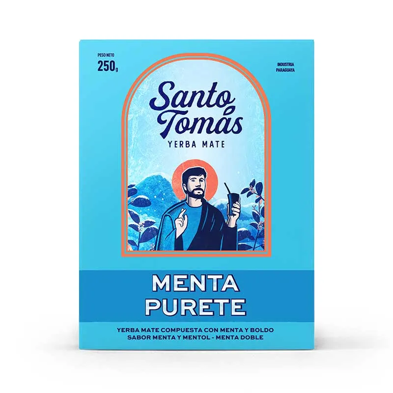 Yerba Mate Menta Purete Santo Tomas - Cont.250 gr