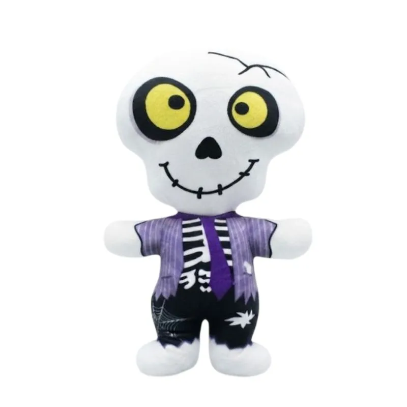 Peluche Calavera Halloween 33 cm Kima - 1 Unidad