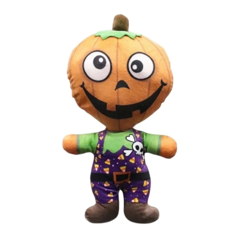 Peluche Calabaza Halloween 33 cm Kima - 1 Unidad