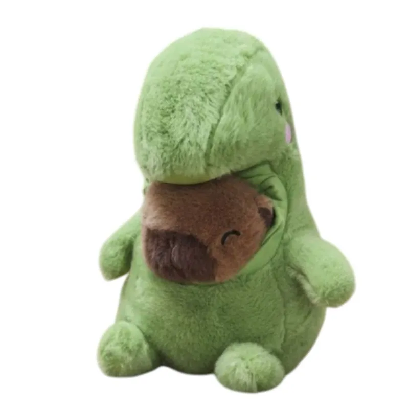 Peluche Dino con Capibara - 1 Unidad