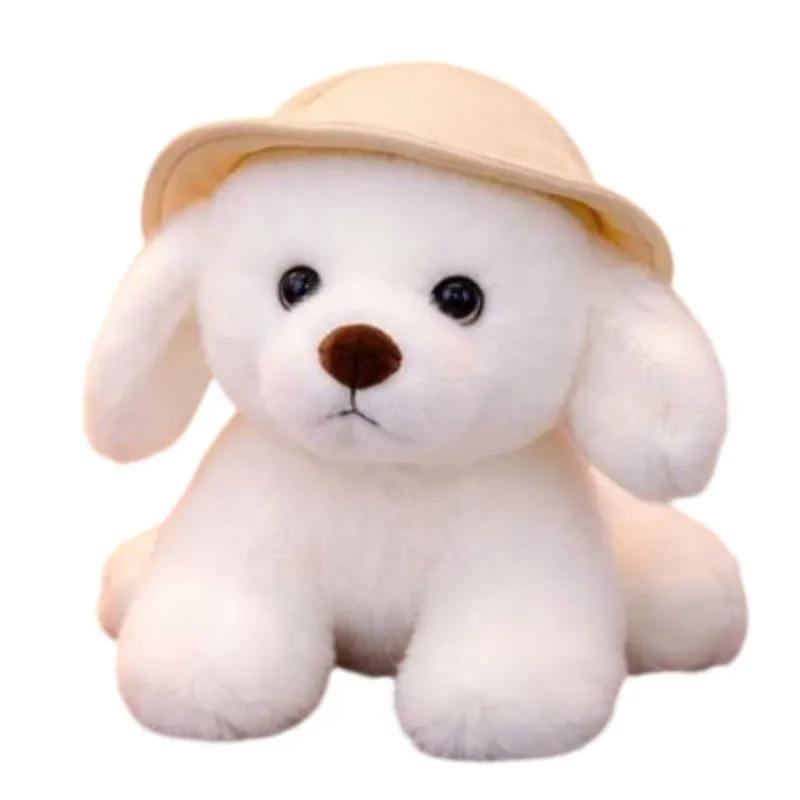 Peluche Perrito con Sombrero 23 cm - 1 Unidad