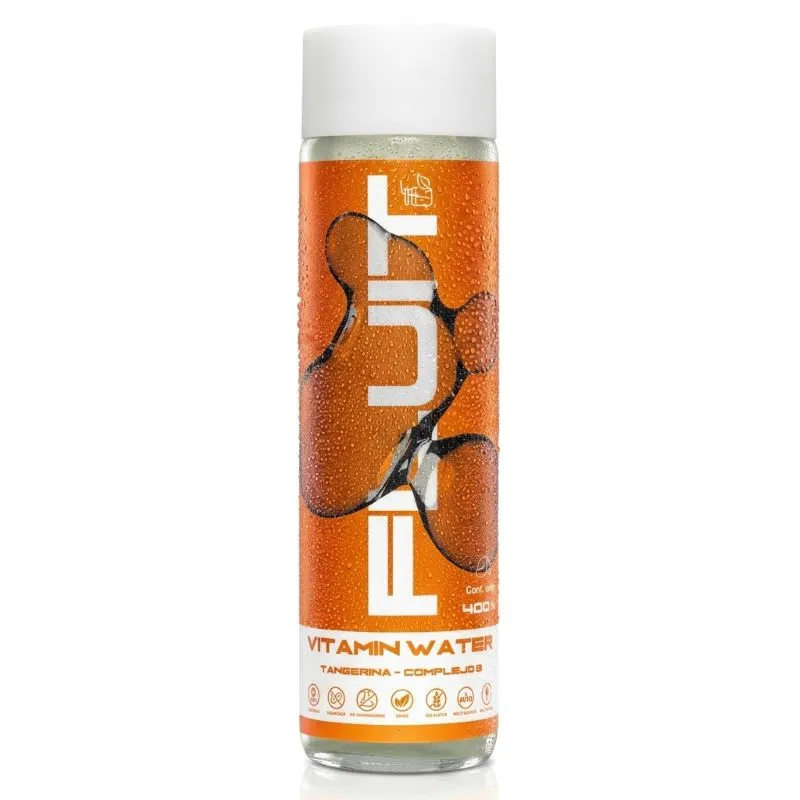 bebida analcohólica vitaminada complejo b tangerina fluit detox - cont. 400 ml
