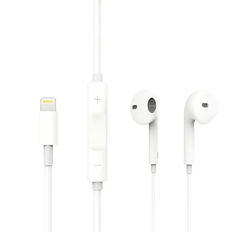 Auriculares Intrauditivos con Conector Lightning - 1 Unidad 