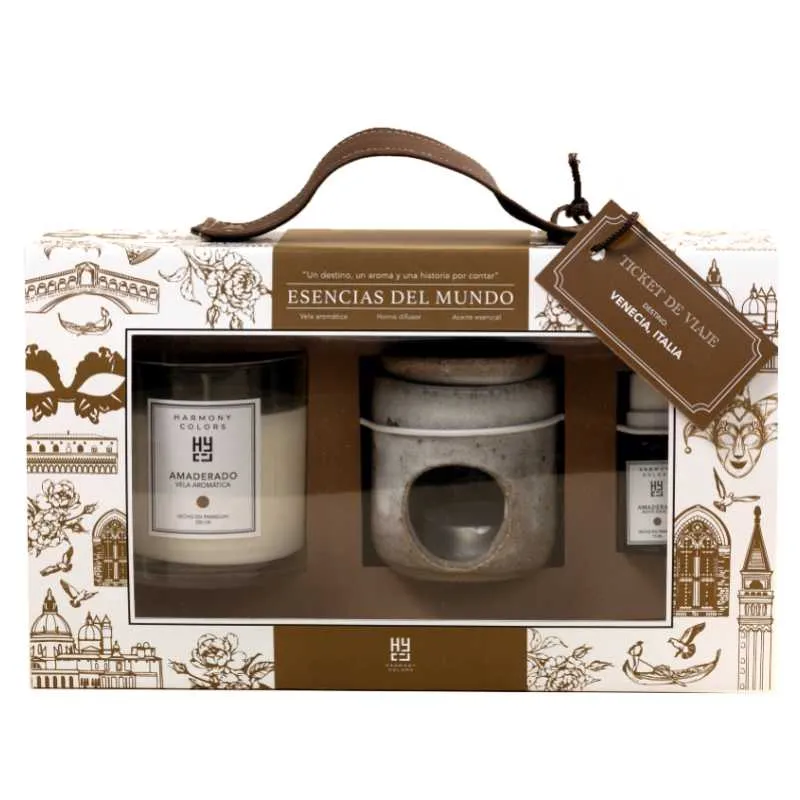 Kit de Aromaterapia Amaderado Harmony Colors