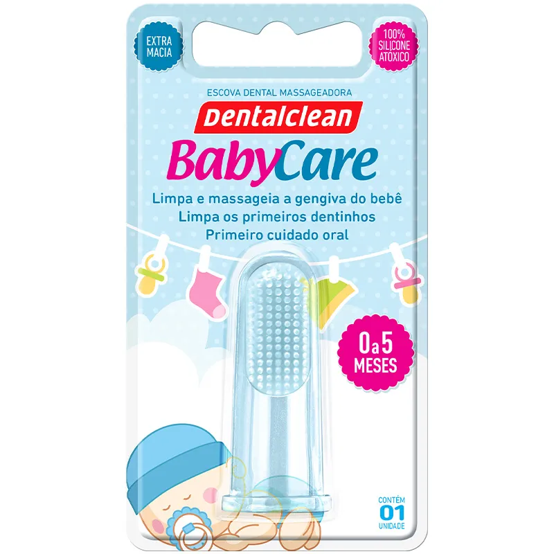 Cepillo Dental Baby Care Silicona Dentalclean - Cont. 1 Unidad