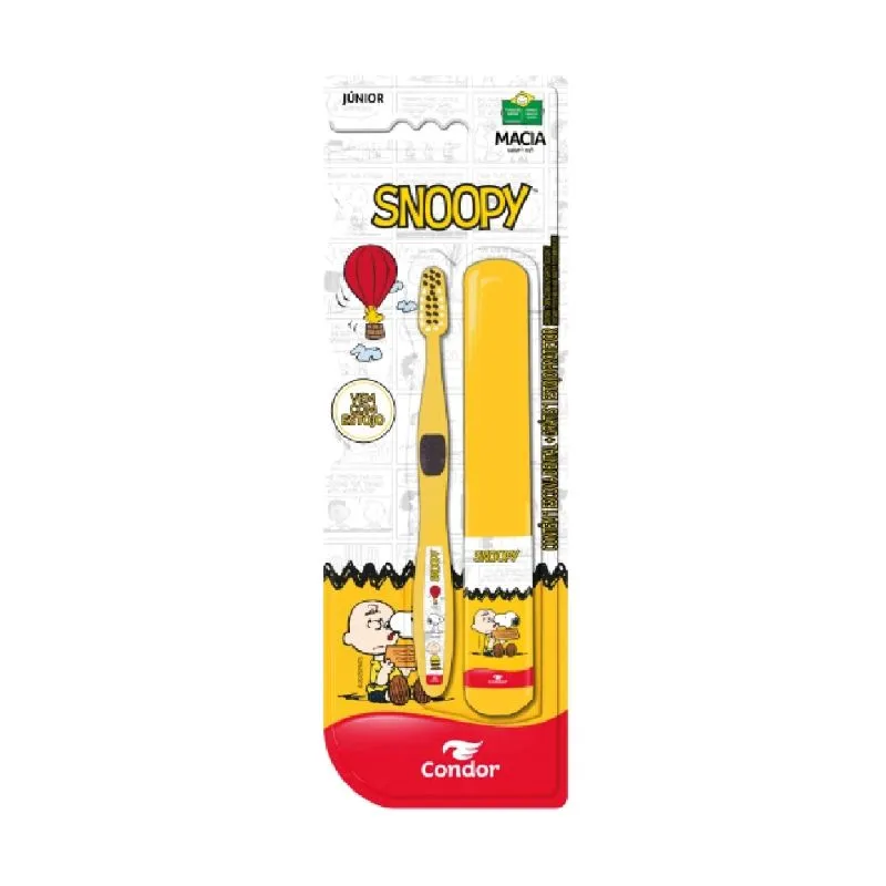 cepillo dental infantil snoopy 4 años condor - 1 unidad