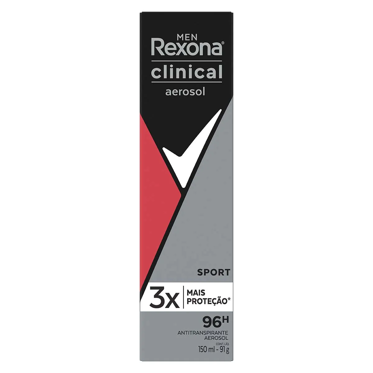 Antitranspirante Rexona Men Clinical Sport - 150 ml