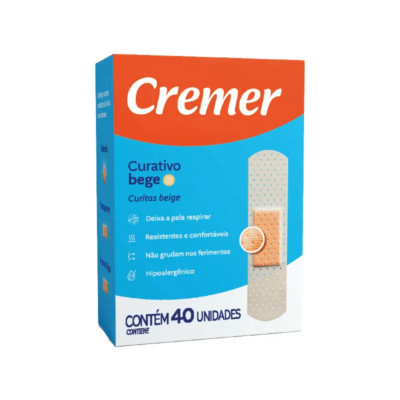 Curita Beige Cremer - Cont 40 unidades