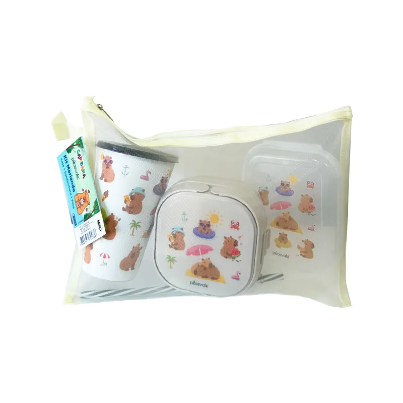 Kit Merienda Capibara Plasvale