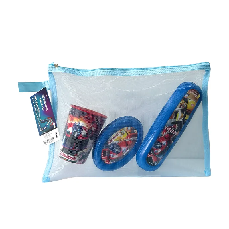 Kit Escolar Transformers Plasvale