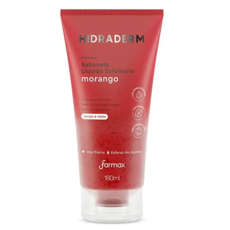 Jabón Liquido Exfoliante Freza Hidraderm - Cont.180mL