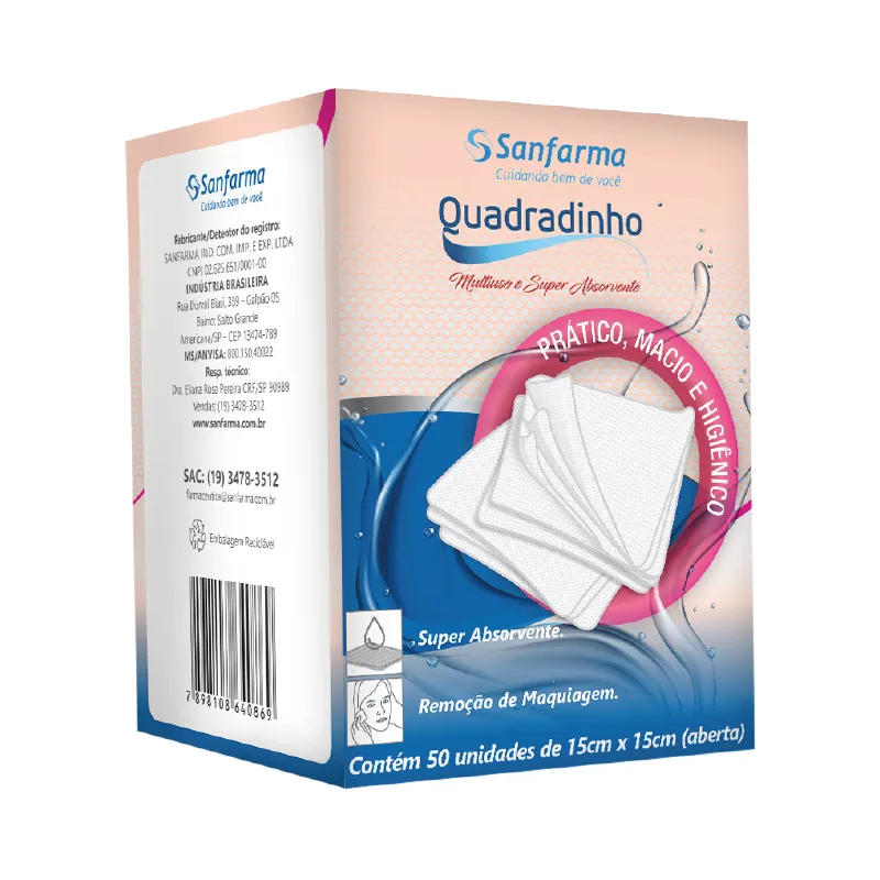 Compresa de Gasa Multiuso Sanfarma - Cont. 50 Unidades