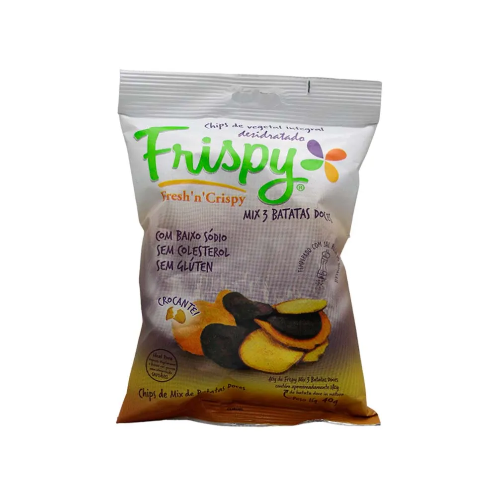 Mix de 3 Batatas Frispy - Cont. 40 gr.