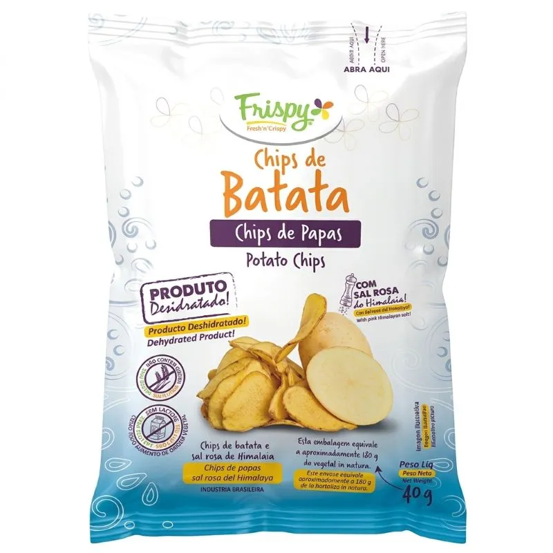 Batata Chips Original Frispy - Cont. 40 grs