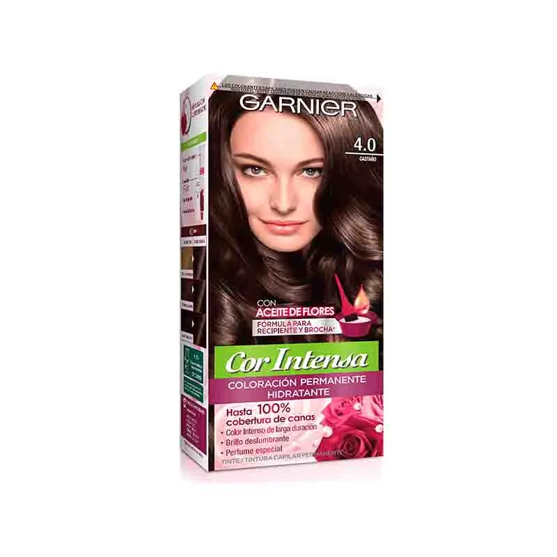 Crema Color Garnier Cor Intensa 4.0 Castaño