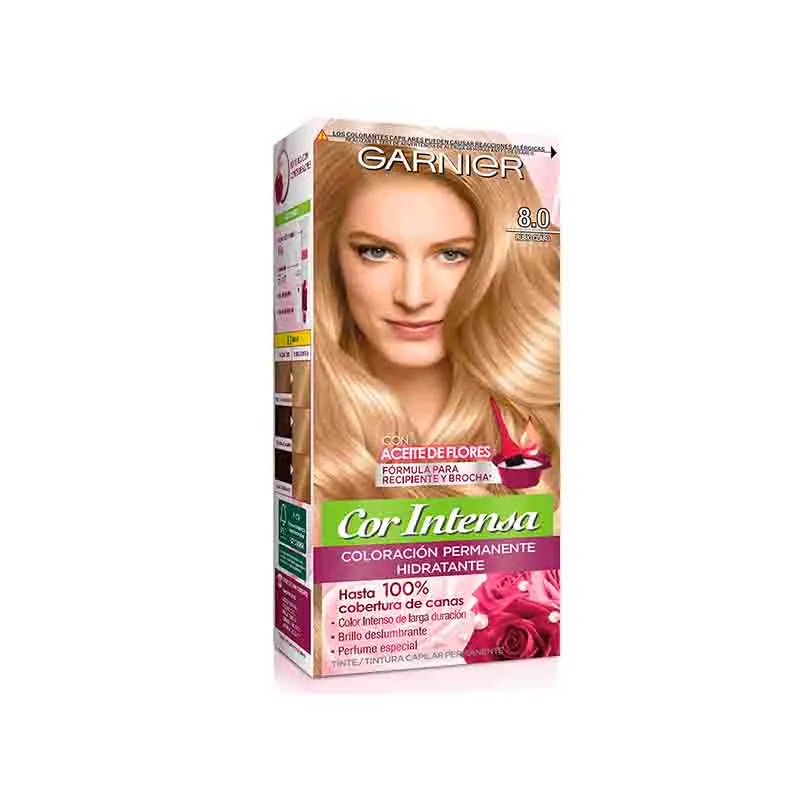 Crema Color Nutrisse Cor Intensa 8.0 Rubio Claro