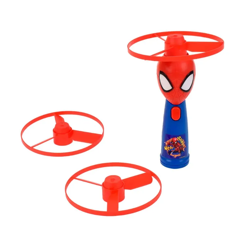 lanzador de discos voladores toyng ogee de spider-man - 1 unidad