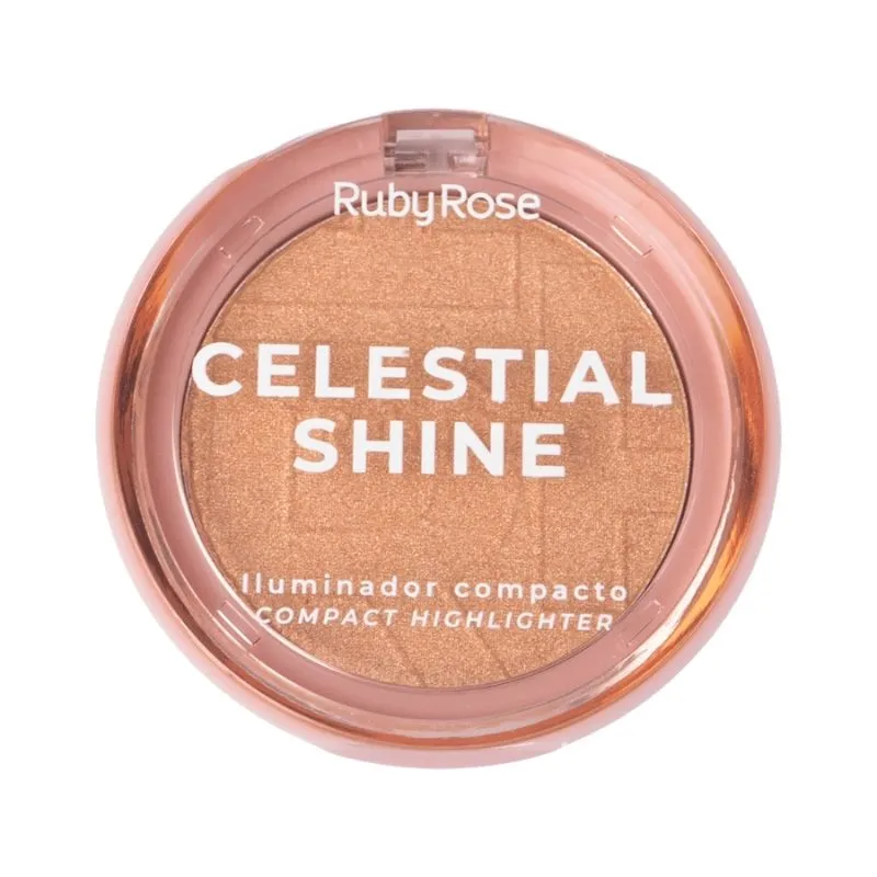 Polvo Compacto Iluminador Champagne Ruby Rose
