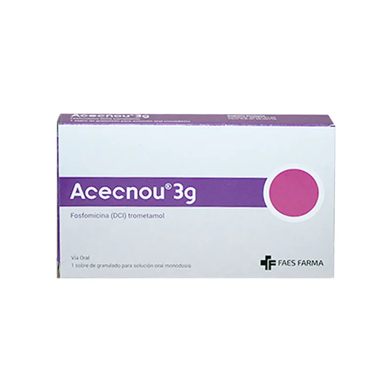 Acecnou 3g Fosfomicina Trometanol - Caja de 1 Sobre Granulado