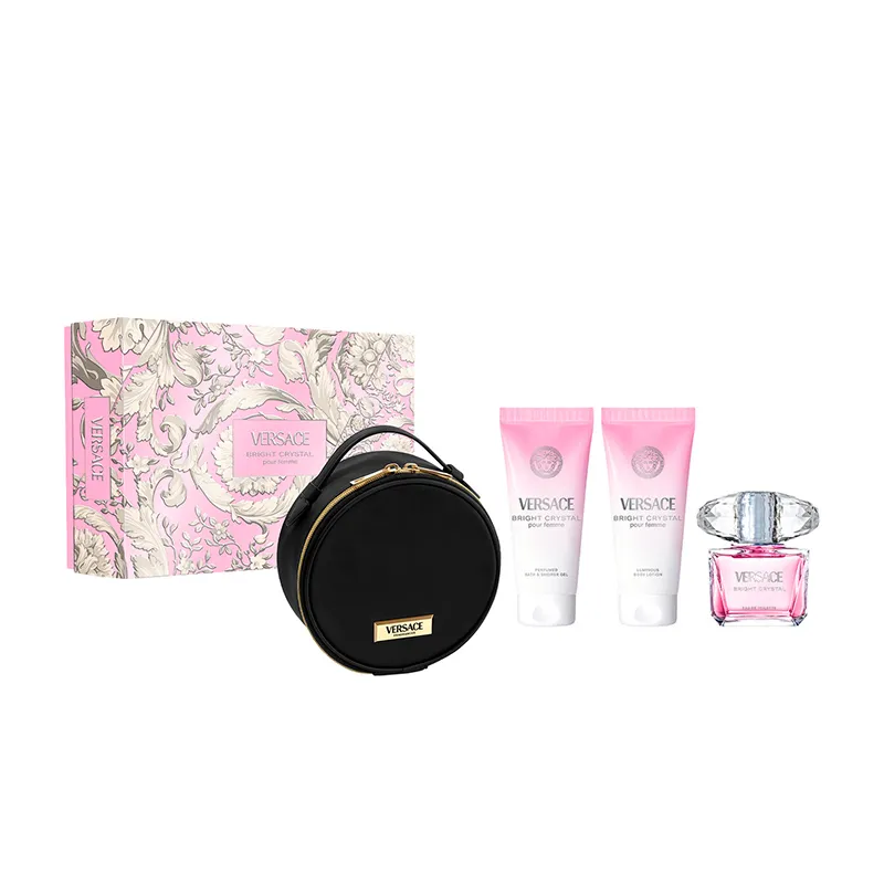 Set Eau de Toilette 90 mL + Gel de Ducha 100 mL + Body Locion 100 mL + Neceser Versace