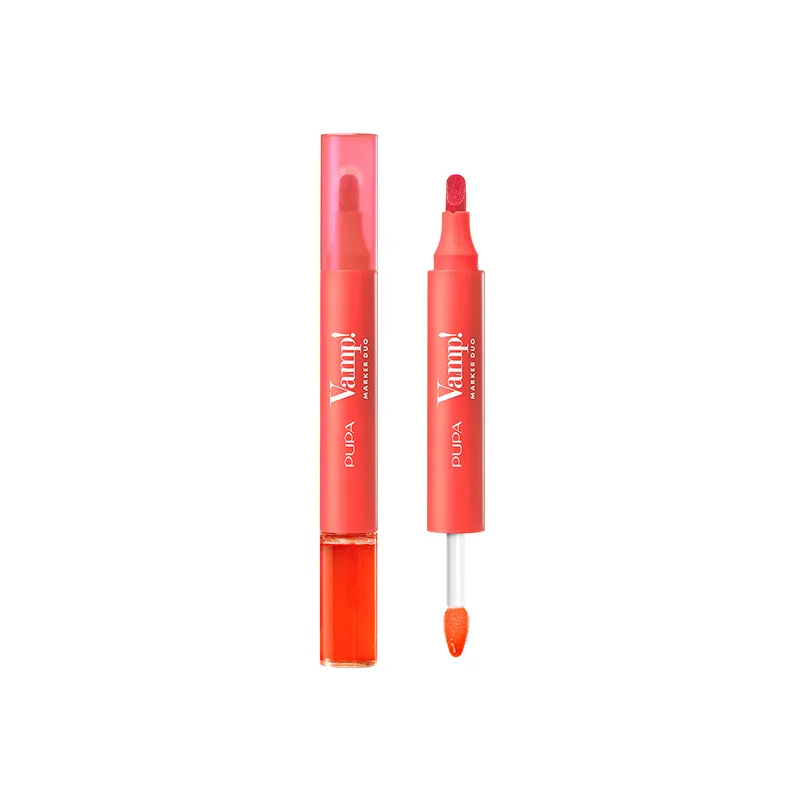 Marker Duo Lip 1,4 ml + Lip Gloss 2,6 ml Red Potion Wamp Pupa