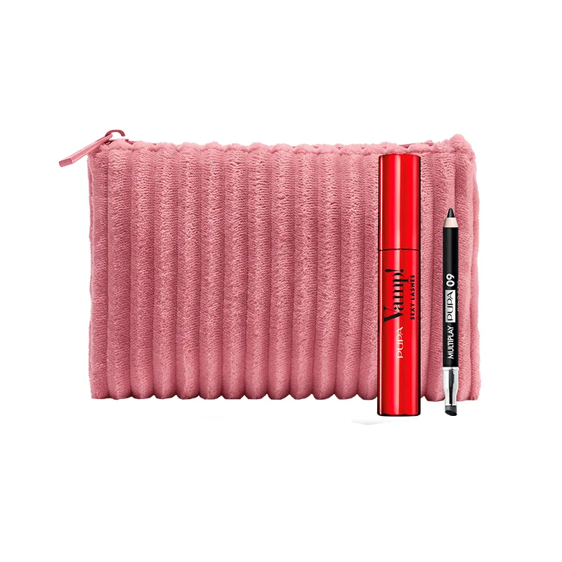 Set Mascara de Pestañas 12 ml+ Kajal Lapiz de Ojos Multiplay Pupa