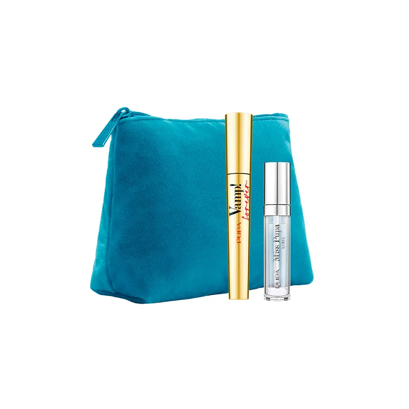 Set Mascara de Pestañas 9 ml+ Miss Gloss Ultra Shiny Pupa