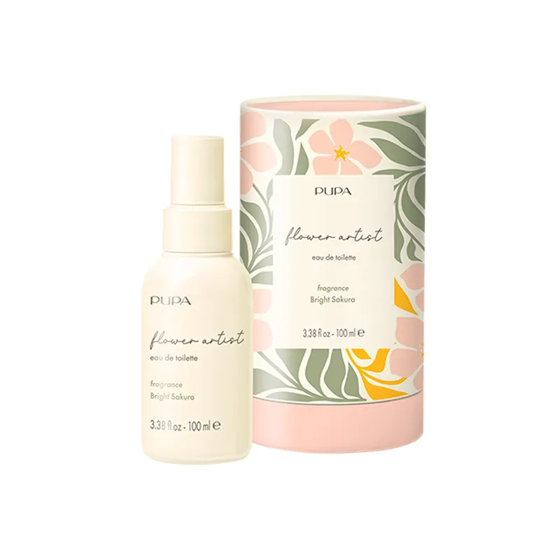 Locion Corporal Bright Sakura Eau de Toilette Pupa - Cont.100 mL