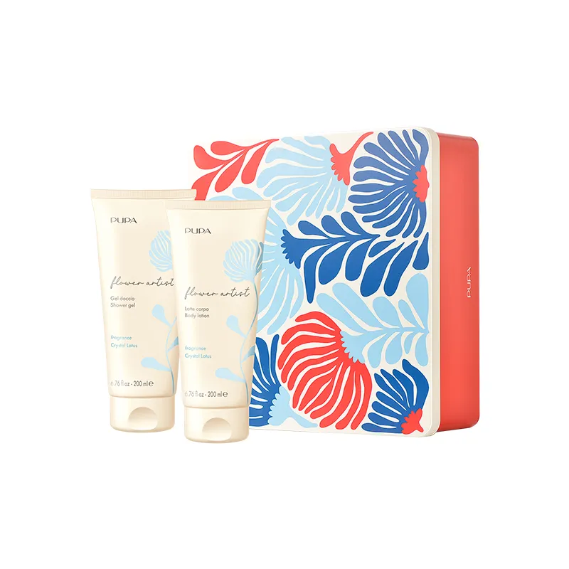 Gel de Ducha 200 mL + Body Locion 200 mL Crystal Lotus Pupa