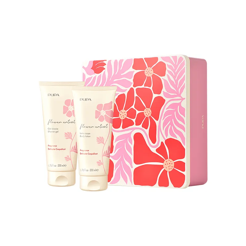 Gel de Ducha 200 mL + Body Locion 200 mL Delic Coquelicot Pupa