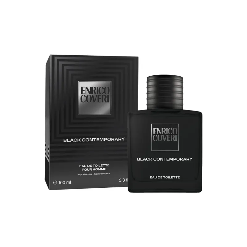 Black Contemporary Homme Eau de Toilette Enrico Coveri - Cont. 100 mL