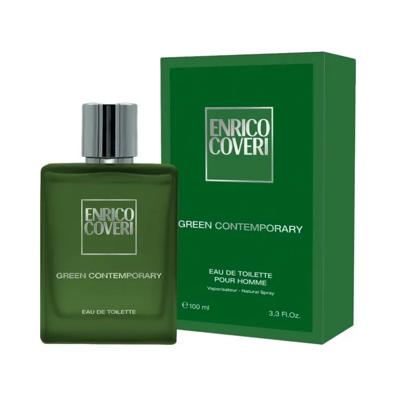 Green Contemporary Pour Homme Eau de Toilette Enrico Coveri - Cont. 100 mL