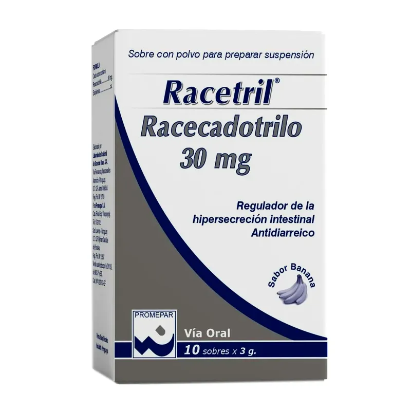 Racetril Racecadotrilo 30 mg -  Cont. 10 Sobres
