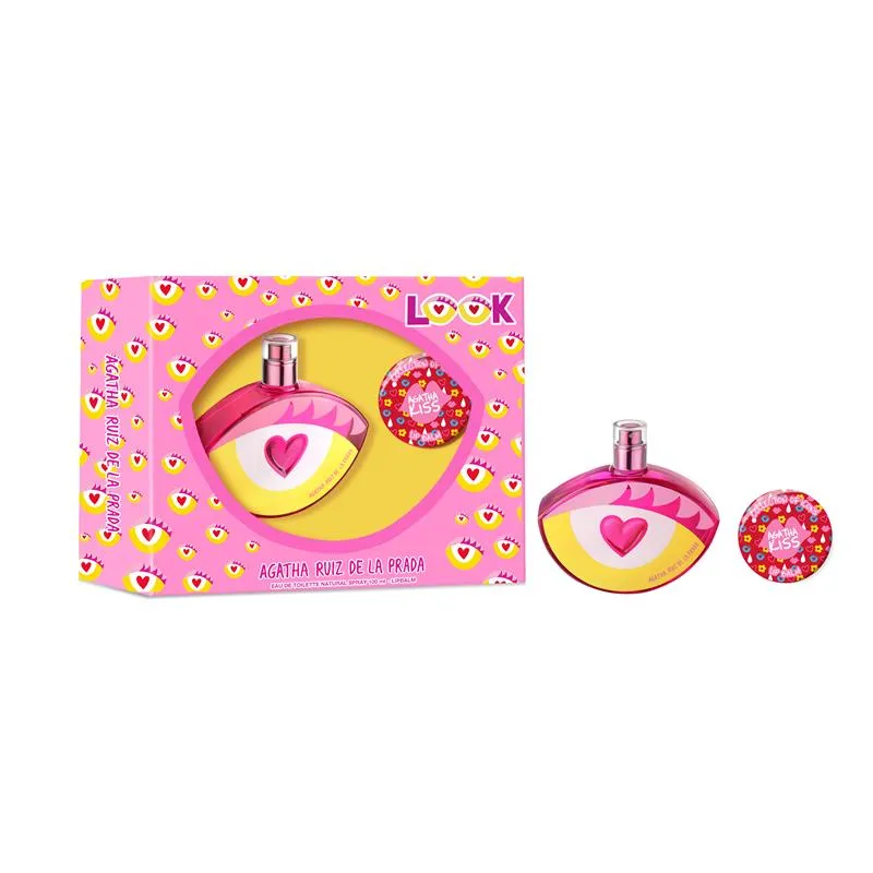 Set Look EDT 80 ml + Balsamo Labial Agatha Ruiz de la Prada

