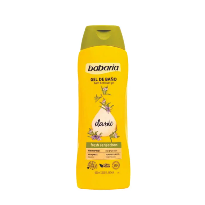 Gel de Baño Classic Bababria - Cont.600 mL