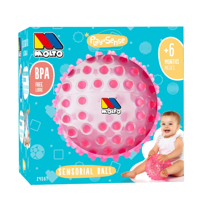 Molto Pelota Sensorial 20 cm Rosa CJX