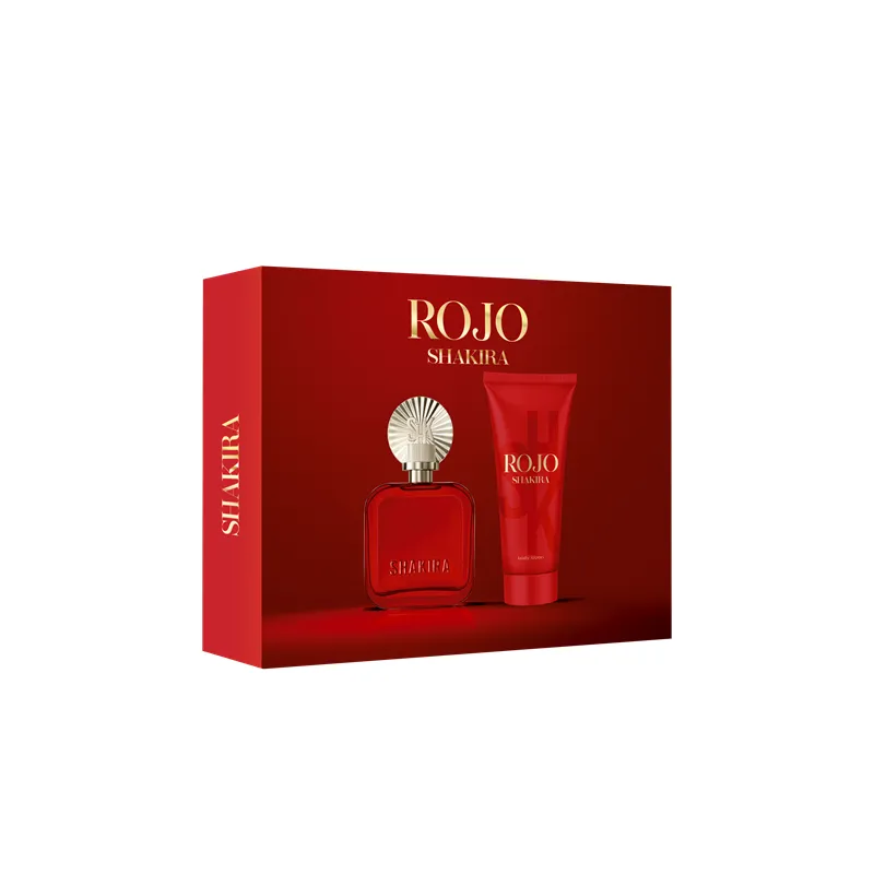 Set Rojo Eau de Parfum 50 mL + Body Lotion 75 mL shakira
