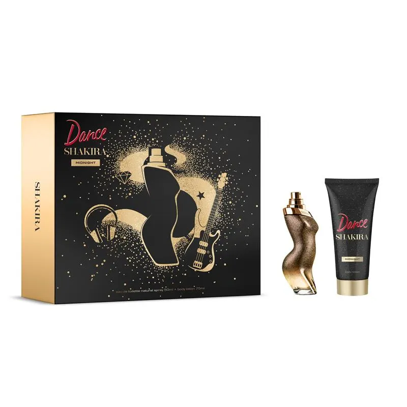 Set Dance Midnight EDT 50 ml + Body Lotion 75 ml Shakira