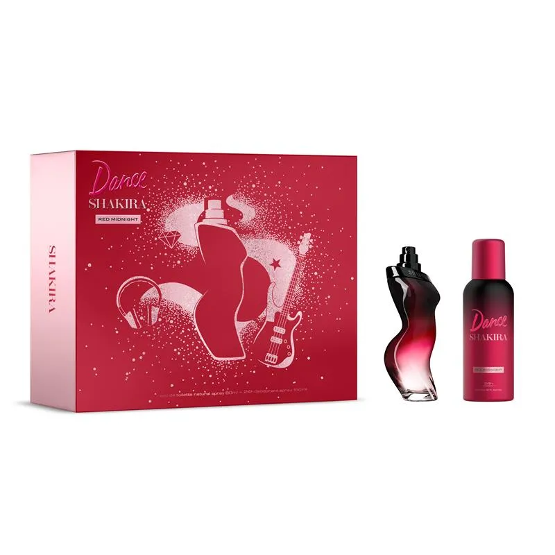 Set Dance Red Midnight 80 mL + Deo 150 mL Shakira