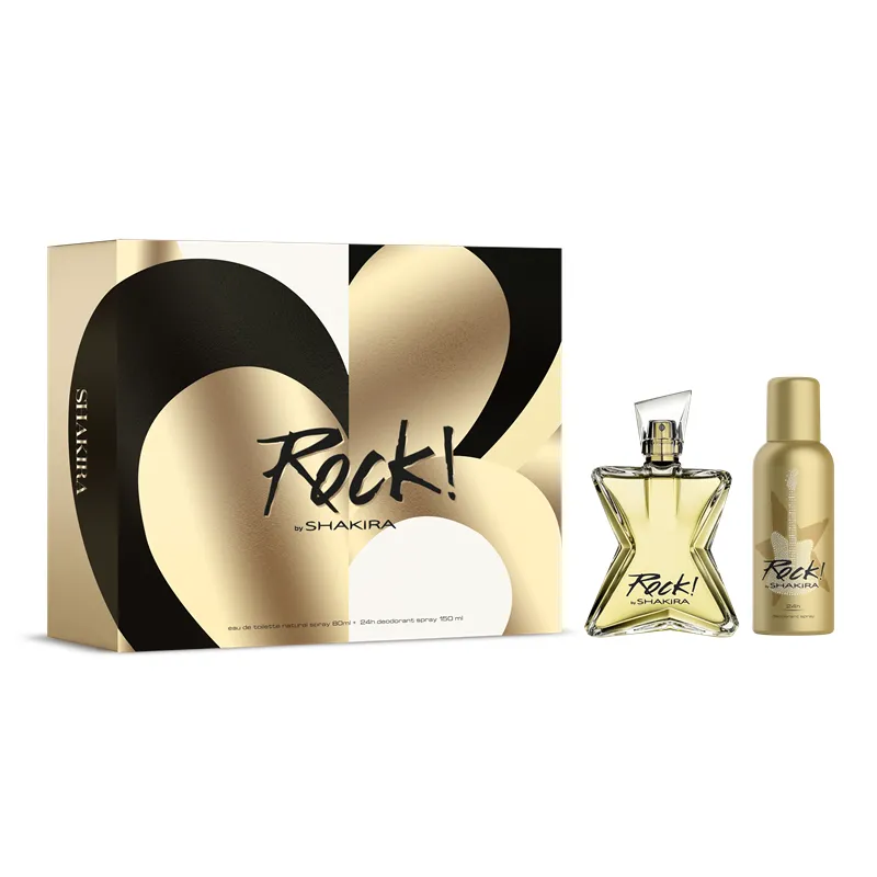 set rock edt 80 ml + deo 150 ml shakira