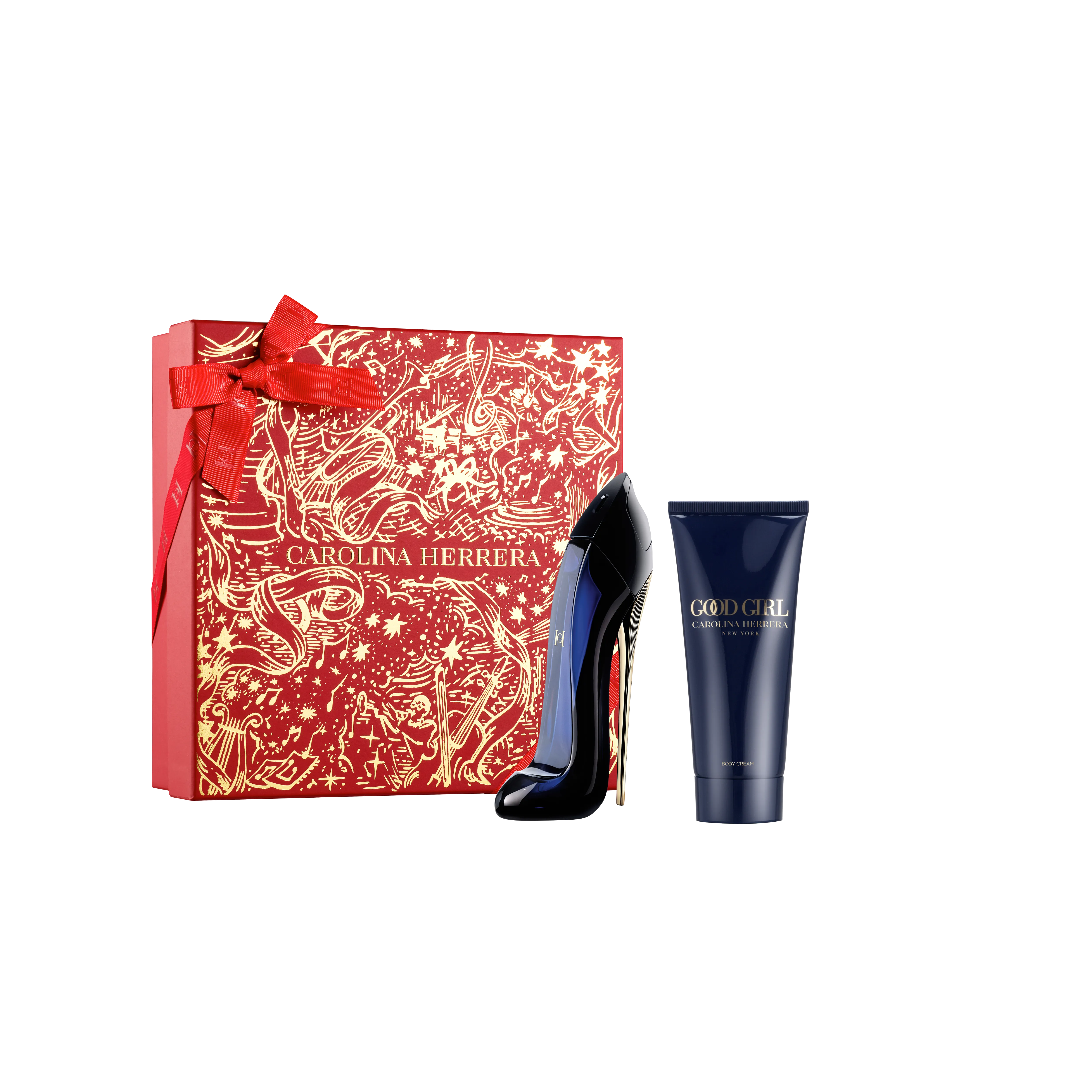 Set Good Girl Eau de Parfum 80 mL + Loción corporal 100 mL Carolina Herrera