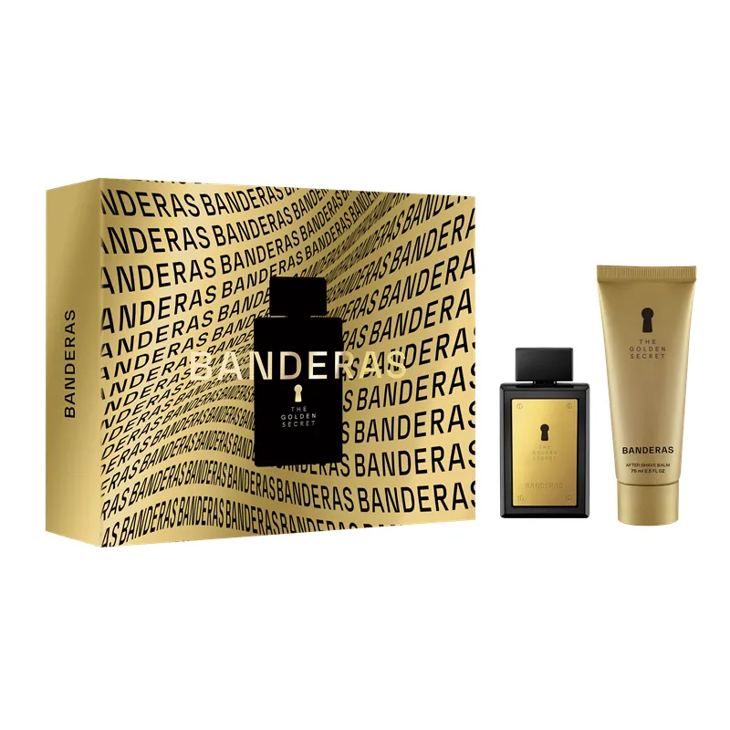 Set The Golden Secret EDT 80 ml + After Shave 75 ml Antonio Banderas 