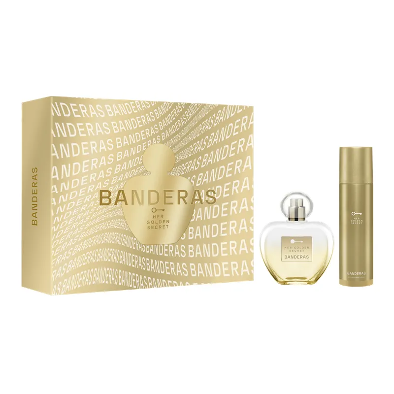 Set Her Golden Secret EDT 80 ml + DEO 150 ml Antonio Banderas