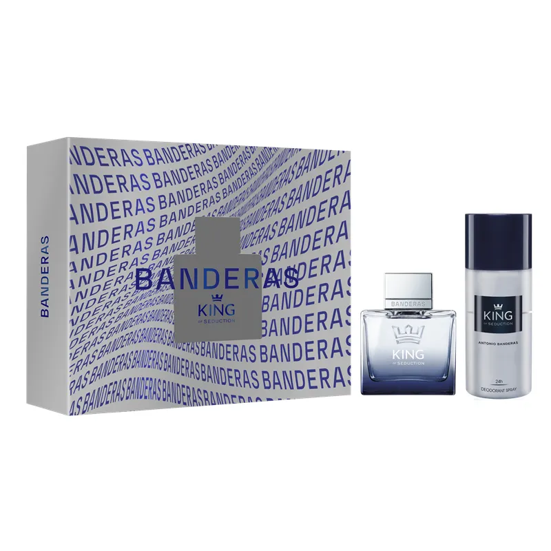 set king of seduction edt 100 ml + deo 150 ml antonio banderas